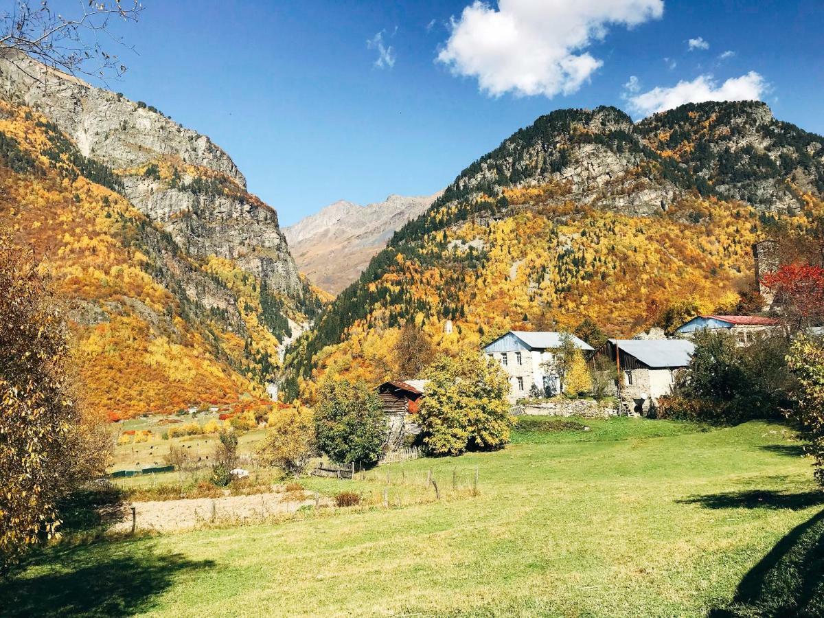 Ciuri'S Guesthouse Zhabeshi Exteriör bild